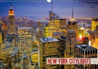 New York Citylights (Wandkalender 2015 DIN A3 quer)