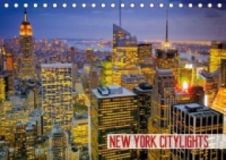 New York Citylights (Tischkalender 2015 DIN A5 quer)