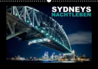 Sydneys Nachtleben (Wandkalender 2015 DIN A3 quer)