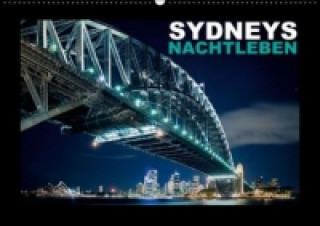 Sydneys Nachtleben (Wandkalender 2015 DIN A2 quer)