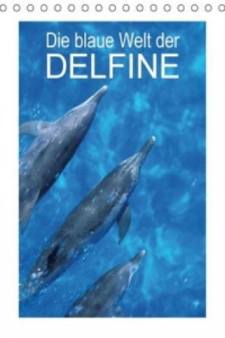 Die blaue Welt der Delfine (Tischkalender 2015 DIN A5 hoch)