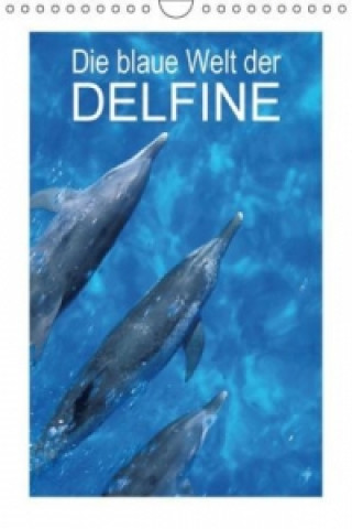Die blaue Welt der Delfine (Wandkalender 2015 DIN A4 hoch)