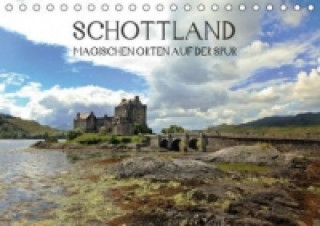 Schottland - magischen Orten auf der Spur (Tischkalender 2015 DIN A5 quer)