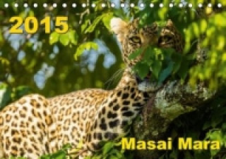 Masai Mara 2015 (Tischkalender 2015 DIN A5 quer)