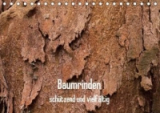 Baumrinden schützend und vielfältig (Tischkalender 2015 DIN A5 quer)