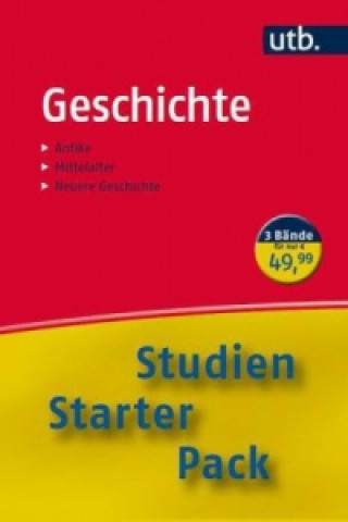 Studien-Starter-Pack Geschichte, 3 Bde.