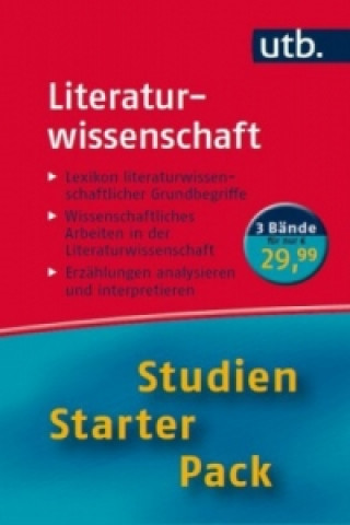 Studien-Starter-Pack Literaturwissenschaft, 3 Bde.