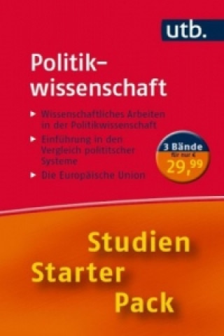 Studien-Starter-Pack Politikwissenschaft, 3 Bde.