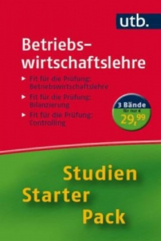 Studien-Starter-Pack Betriebswirtschaftslehre, 3 Bde.