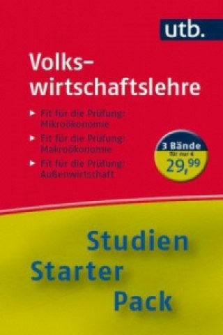 Studien-Starter-Pack Volkswirtschaftslehre, 3 Bde.