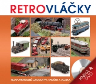 DVD Retro vláčky + kniha