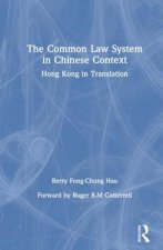 Common Law System in Chinese Context