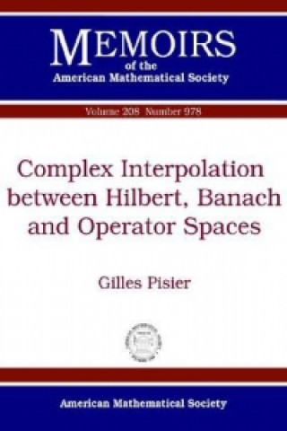 Complex Interpolation between Hilbert, Banach and Operator Spaces