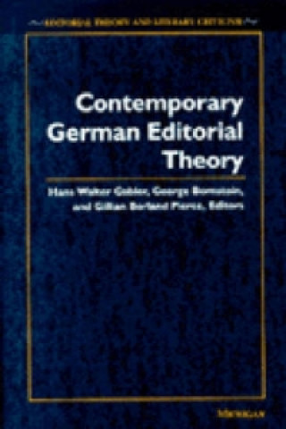 Contemporary German Editorial Theory