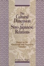 Cultural Dimensions of Sino-Japanese Relations