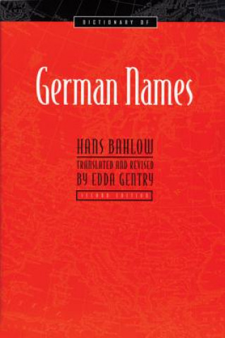 Dictionary of German Names