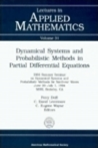 Dynamical Systems and Probabilistic Methods in Partial Differential Equations