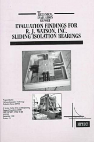 Evaluation Findings for R J.Watson Inc, Sliding Isolation Bearings