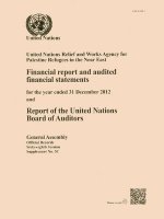 United Nations Relief and Works Agency for Palestine Refugees in the Near East