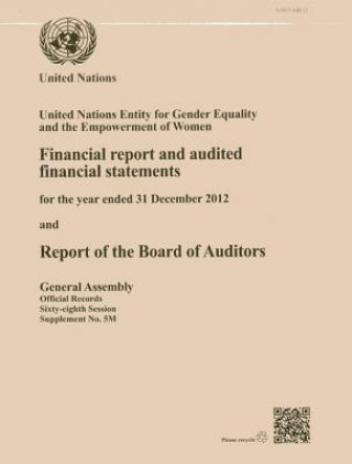 Financial report and audited financial statements for the biennium ended 31 December 2012 and report of the Board of Auditors