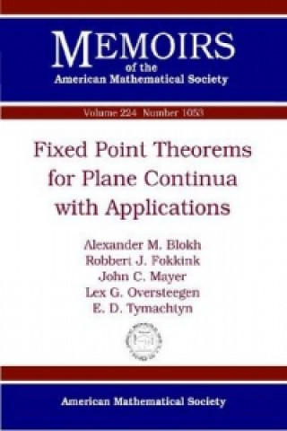Fixed Point Theorems for Plane Continua with Applications