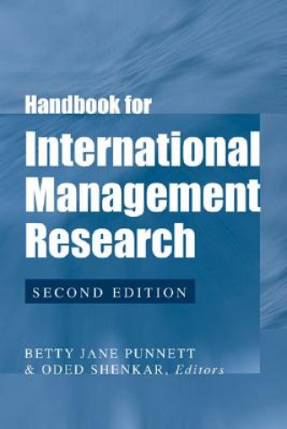 Handbook for International Management Research