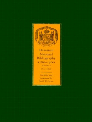 Hawaiian National Bibliography, 1780-1900