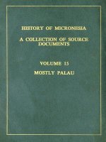 History of Micronesia Vol 15