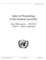 Index to proceedings of the General Assembly