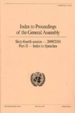 Index to Proceedings of the General Assembly