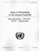 Index to proceedings of the General Assembly