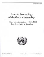 Index to proceedings of the General Assembly