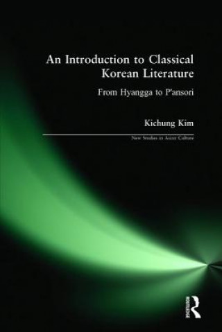 Introduction to Classical Korean Literature: From Hyangga to P'ansori