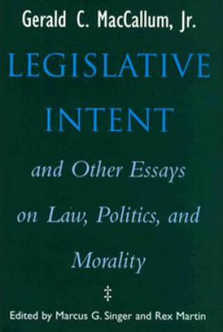 Legislative Intent