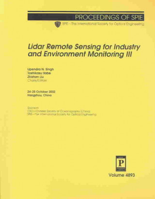 Lidar Remote Sensing for Industry and Environment Monitoring