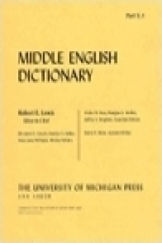 Middle English Dictionary Pt. U.1