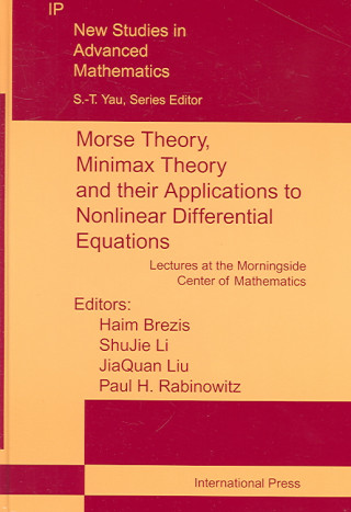 Morse Theory, Minimax Theory and Their Applications to Nonlinear Differential Equations