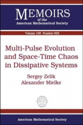 Multi-pulse Evolution and Space-time Chaos in Dissipative Systems