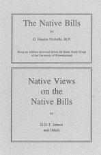Native Bills (1935) & Native Views on the Native Bills (1935) Book 8