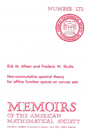 Non-commutative Spectral Theory for Affine Function Spaces on Convex Sets