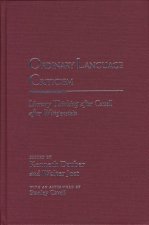 Ordinary Language Criticism