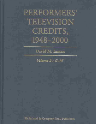 Performers Television Credits 1948-2000 V2 G-M