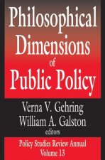 Philosophical Dimensions of Public Policy