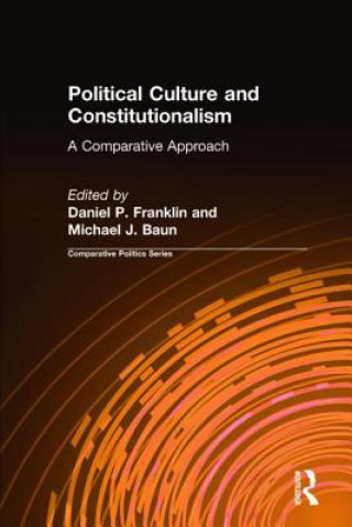 Political Culture and Constitutionalism: A Comparative Approach