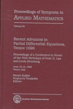 Recent Advances in Partial Differential Equations, Venice, 1996