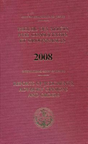 Reports of judgments, advisory opinions and orders 2008