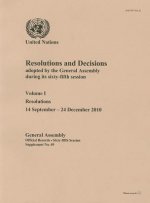 Resolutions and Decisions Adopted by the General Assembly