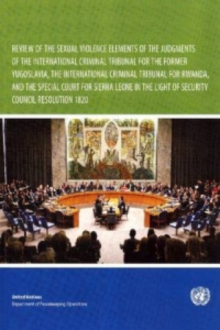 Review of the Sexual Violence Elements of the Judgements of the International Criminal Tribunal for the Former Yugoslavia, the International Criminal