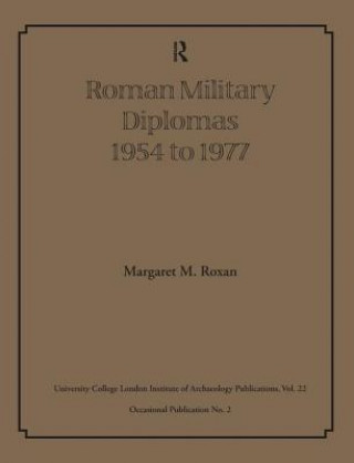 Roman Military Diplomas 1978 to 1984