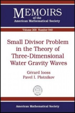 Small Divisor Problem in the Theory of Three-dimensional Water Gravity Waves